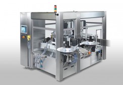 Roll fed labelling machines