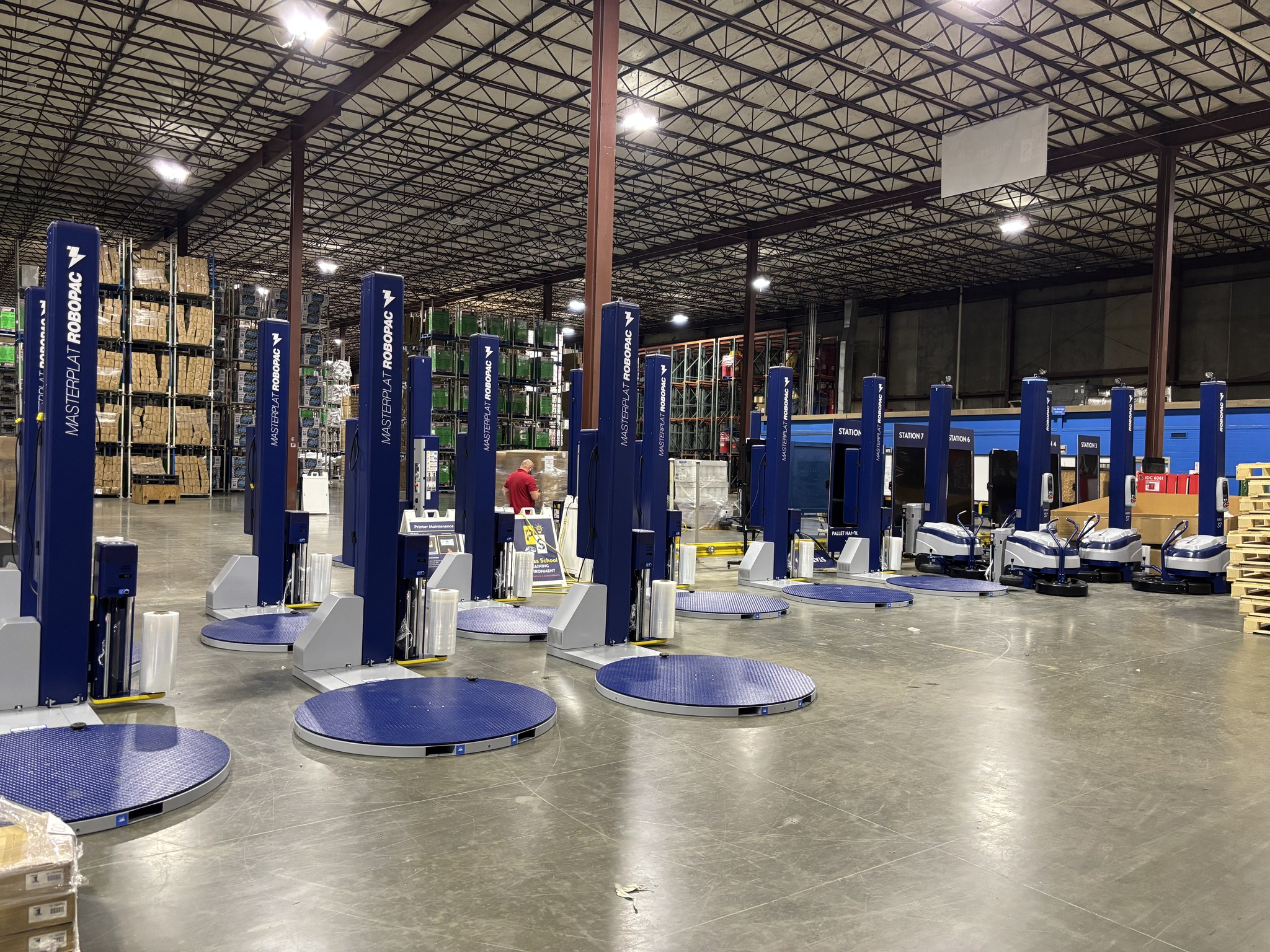 Máy quấn màng pallet Robot S7 - Lựa chọn hàng đầu