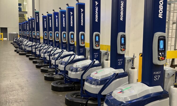 Robot S7 – Máy quấn màng PE tự hành: Giải pháp đột phá trong đóng gói pallet
