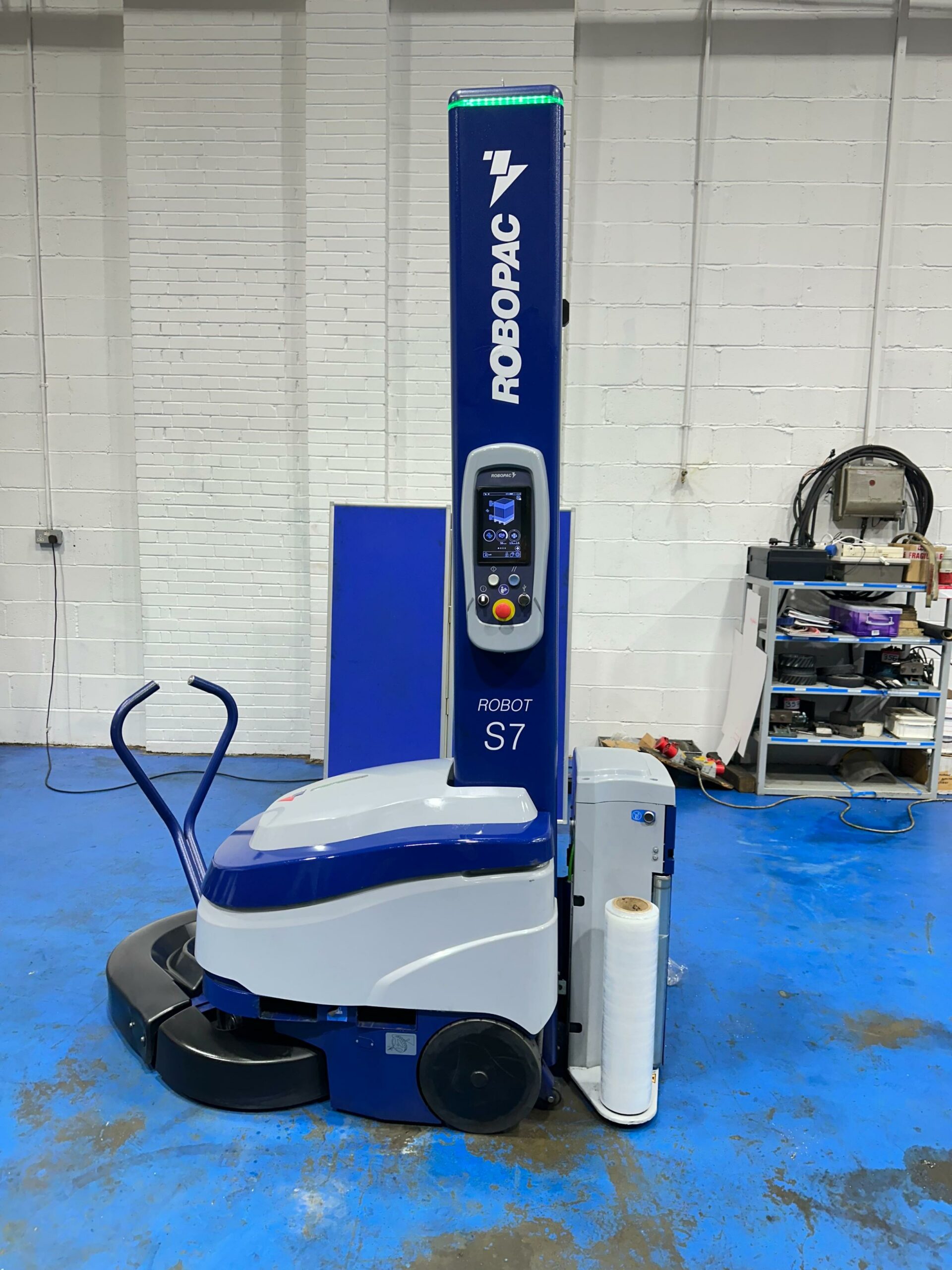 Máy quấn màng Robopac Robot S7 mang đến giải pháp đóng gói hàng hoá tối ưu nhất