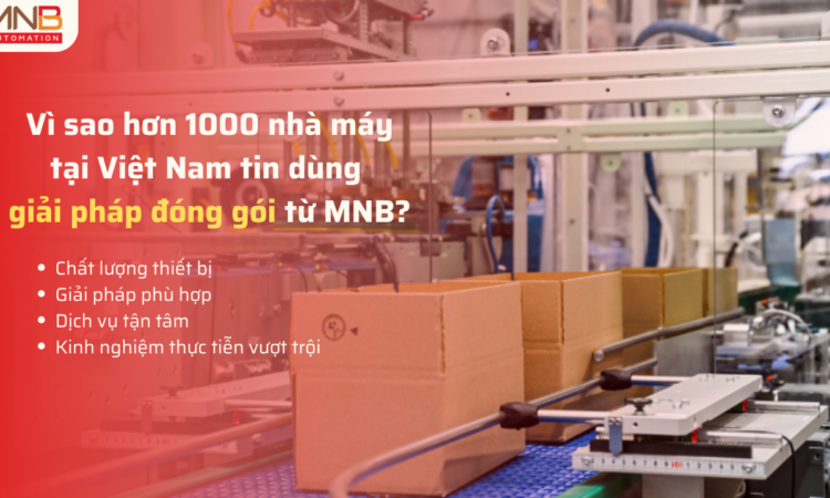 Vì sao hơn 1000 nhà máy tại Việt Nam tin dùng giải pháp đóng gói từ MNB?