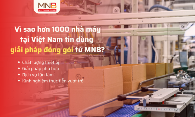 Vì sao hơn 1000 nhà máy tại Việt Nam tin dùng giải pháp đóng gói từ MNB?