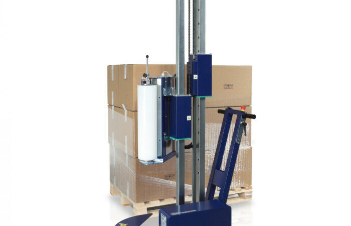 MÁY QUẤN PALLET BÁN TỰ ĐỘNG WRAPMAN