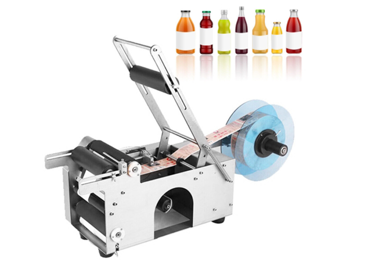 Ảnh minh họa máy dán nhãn chai tròn bán tự động