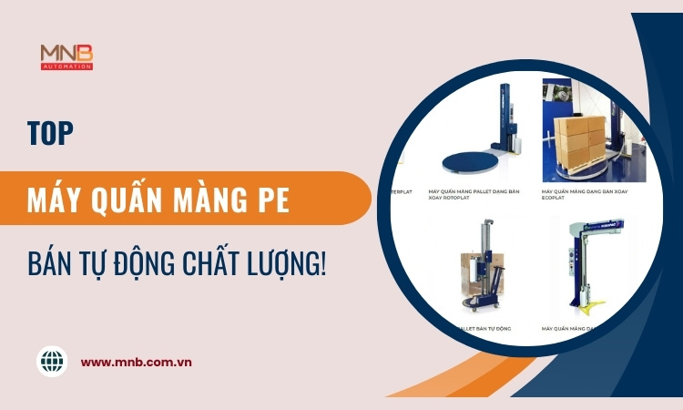 Top máy quấn màng pe bán tự động chất lượng! Top máy quấn màng pe bán tự động chất lượng!