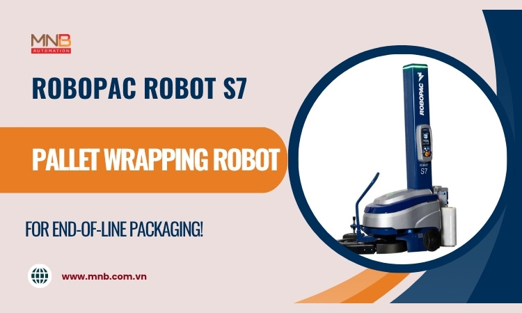 Robopac Robot S7: Advanced Pallet Wrapping Robot for end-of-line packaging